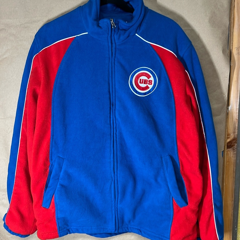 Size M Cubs Genuine Merchandise full zip fleece jacket